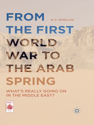 cover image of From the First World War to the Arab Spring